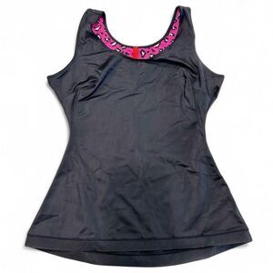 Spanx Simplicity Scoop Neck Black tank top - XL